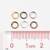 1 Box 6 Color Iron Jump Rings IFIN-JP0012-5mm-2