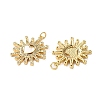 Brass Micro Pave Cubic Zirconia Pendants KK-U070-27G-2