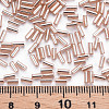 Plated Glass Bugle Beads SEED-S046-01A-39A-4