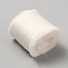 5M Polyester Satin Frayed Ribbon OCOR-WH0078-220D-2