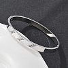 304 Stainless Steel Rhinestone Bangles for Women BJEW-Z092-16P-1