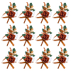 12Pcs 2 Bags PE Plastic Brooches JEWB-GO0001-24-1