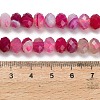 Natural Banded Agate Beads Strands G-Z111-A01-05-6