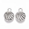 Tibetan Style Alloy Charms TIBEP-S319-095AS-RS-1