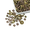 15 Styles Tibetan Style Alloy Spacer Beads Set DIY-FS0007-16-3