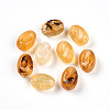 Transparent Acrylic Beads TACR-T028-38F-2