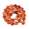 Natural Red Agatae Beads Strands G-C116-A48-01-3