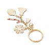 Alloy Enamel Brass Bell Keychains X1-KEYC-TA00038-4