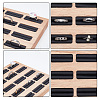 20-Slot Wood Ring Display Tray Stands RDIS-WH0033-24-2