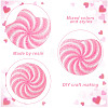 GOMAKERER 75Pcs 3 Styles Rainbow Color Resin Imitation Candy Cabochons RESI-GO0001-04-5