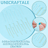 100Pcs 2 Colors Brass Flat Head Pins KK-UN0003-99-5