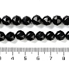 Natural Black Tourmaline Beads Strands G-NH0021-A24-01-5