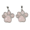 Natural Rose Quartz Pendants G-B194-02P-08-1