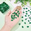 Olycraft 300pcs PVC Imitation Leaf DJEW-OC0001-17-3