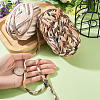 2 Skeins 2 Styles Polyester Cloth Yarn OCOR-TA0003-72-6