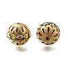 Rhinestone Brass Beads KK-D295-06G-01-1