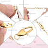 6Pcs 304 Stainless Steel Lobster Claw Clasps STAS-BBC0008-57G-5