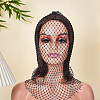1Pc Polyester Fascinator Mesh Face Veil OHAR-FG0001-05C-4