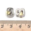 Brass Beads KK-S337-10GP-B-3