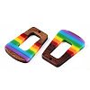 Opaque Resin & Walnut Hollow Pendants RESI-TAC0026-05T-2