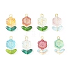 Glass Pendants PALLOY-TA00059-01-1