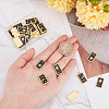 SUNNYCLUE 30Pcs 3 Style Alloy Enamel Pendants ENAM-SC0002-80-3