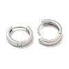 Brass Hoop Earrings EJEW-L211-08A-P-2