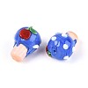 Handmade Lampwork Bumpy Beads LAMP-T022-06B-3