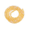 Electroplate Glass Beads Strands EGLA-A044-T1mm-L03-3