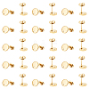 PVD Vacuum Plating 304 Stainless Steel Stud Earring Findings STAS-UN0016-05A-G-1