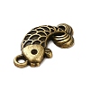 Tibetan Style Alloy Fish Pendants PALLOY-M198-23AB-3