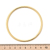 Ion Plating(IP) 7Pcs Fashion 304 Stainless Steel Plain Bangles BJEW-L664-022B-G01-7