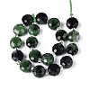 Natural Ruby in Zoisite Beads Strands G-B153-B18-2