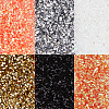 12702Pcs 6 Colors Halloween Theme Plastic Tube Beads FIND-DC0006-28A-1