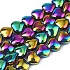 Electroplate Glass Beads Strands EGLA-S188-14-C02-1