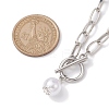 Imitation Pearl Beads Pendant Necklaces NJEW-JN04732-02-3