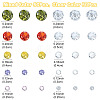 100Pcs 10 Styles Cubic Zirconia Cabochons ZIRC-YW0001-20A-3