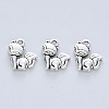 Tibetan Style Alloy Pendants TIBE-R316-063AS-RS-1