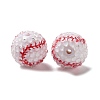Resin Rhinestone Beads RESI-WH20005-011A-2