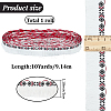 10 Yards Polyester Ribbon OCOR-GF0005-86A-2