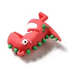 Dinosaur Shape PVC Pendants KY-E012-02B-2