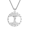 Stainless Steel Pendant Necklaces PW-WG08693-02-1