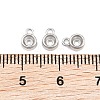 304 Stainless Steel Charm Rhinestone Settings SA-CBAC865-01B-P-3