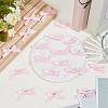 60Pcs Satin Brooches JEWB-SC0001-83-4