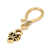 Tibetan Style Hook and Eye Clasps X-GLF1278Y-1
