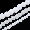 Imitation Jade Glass Beads Strands GLAA-T032-J6mm-01-5