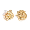 Brass Micro Pave Cubic Zirconia Pendants KK-F902-06A-G-2