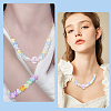 320Pcs 8 Colors Transparent Acrylic Beads MACR-PA0001-25-5