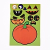 Halloween Pumpkin Decorating Stickers DIY-I027-07-2