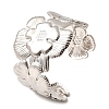 304 Stainless Steel Cuff Bangles BJEW-L705-04B-P-4